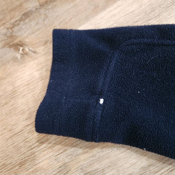 BMW - Vintage Women’s Full Zip Black Fleece Sweatshirt Jacket Medium Embroidered - Picture 4 of 13